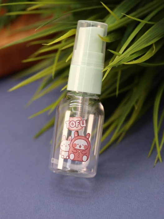 Дорожная бутылочка &quot;Family bunny&quot;, green (25 ml) 