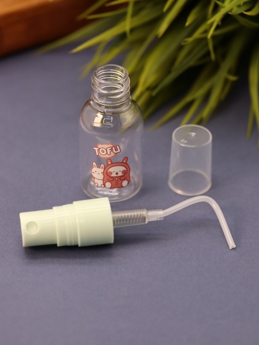 Дорожная бутылочка &quot;Family bunny&quot;, green (25 ml) 