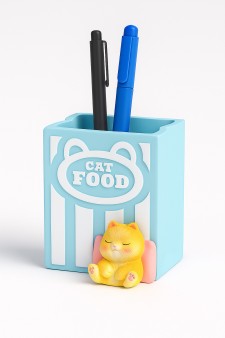 Подставка для канцелярских принадлежностей "Cat food", 8.5 см