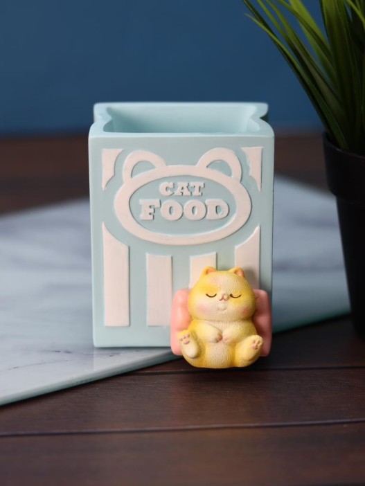 Подставка для канцелярских принадлежностей &quot;Cat food&quot;, 8.5 см 