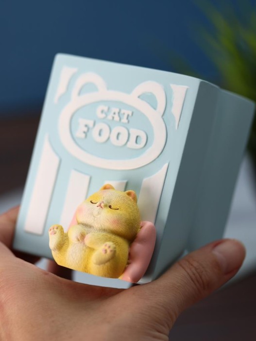 Подставка для канцелярских принадлежностей &quot;Cat food&quot;, 8.5 см 