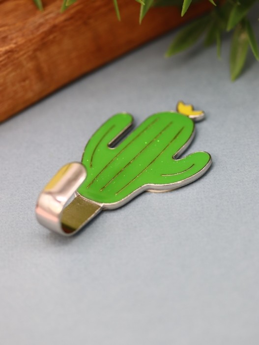 Крючок на липучке «Cactus», green 