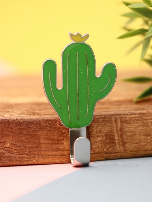 Крючок на липучке «Cactus», green 