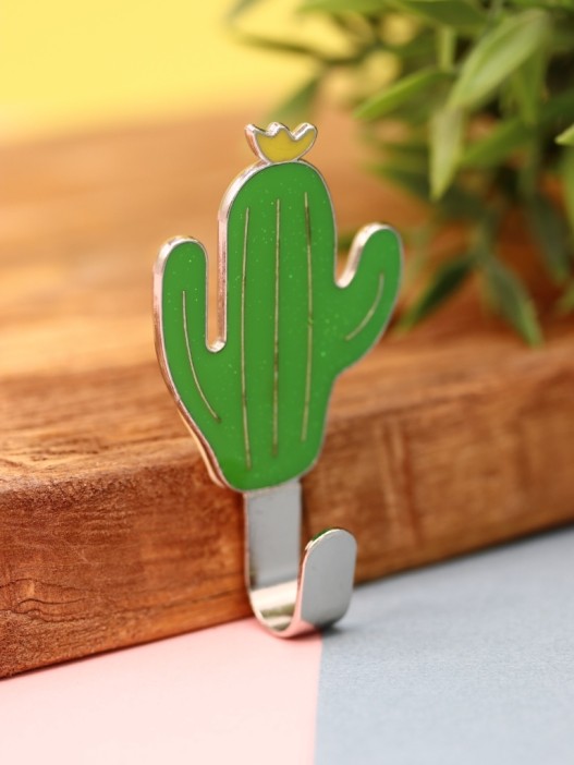 Крючок на липучке «Cactus», green 