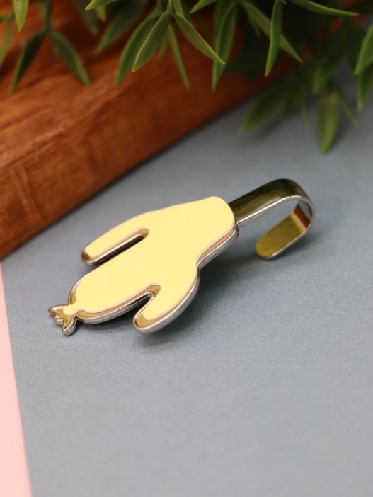 Крючок на липучке «Cactus», green 