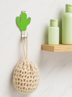 Крючок на липучке «Cactus», green