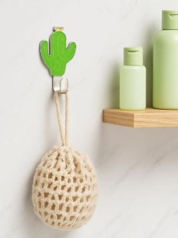 Крючок на липучке «Cactus», green