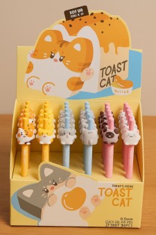 Ручка "Abundance of kittens" mix, шоу-бокс 36 шт.