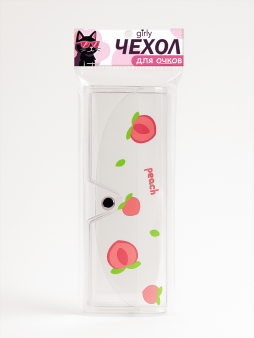 Чехол для очков GIRLY "Peach"
