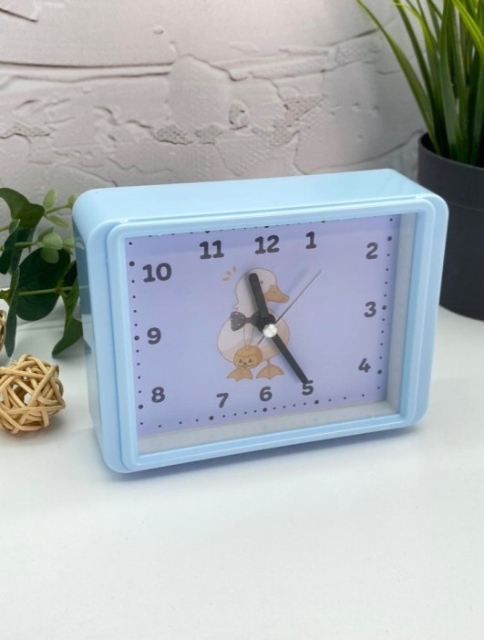 Часы-будильник «Goose», blue (13х10 см) 