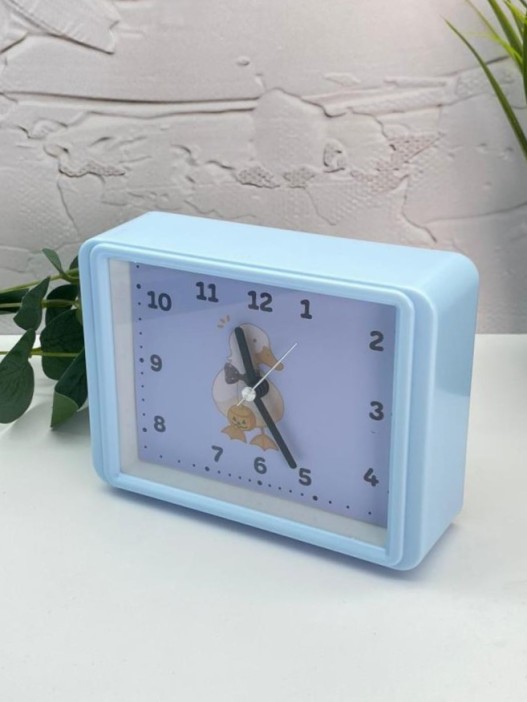 Часы-будильник «Goose», blue (13х10 см) 