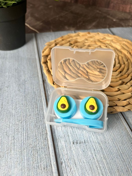 Контейнер для линз «Two avocado» 