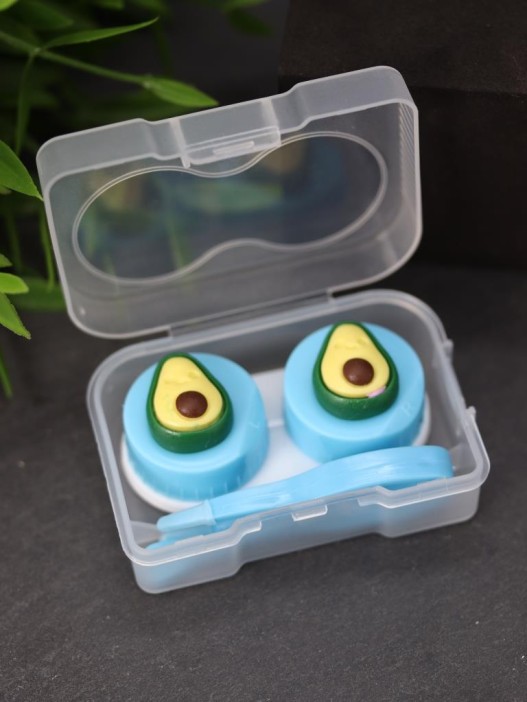 Контейнер для линз «Two avocado» 
