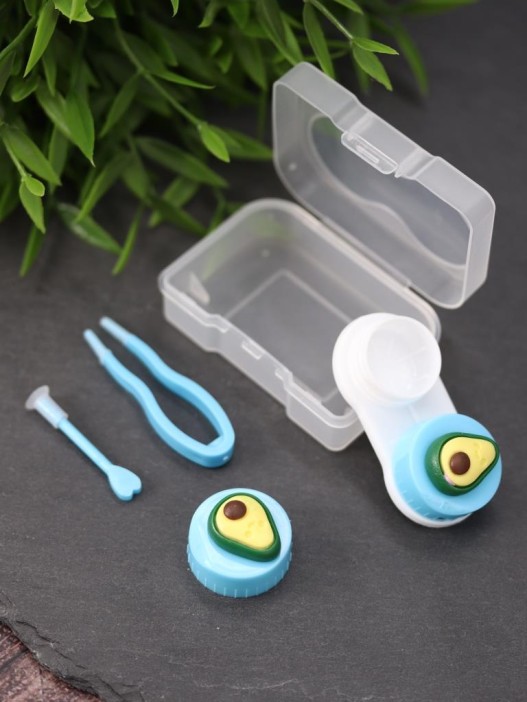 Контейнер для линз «Two avocado» 