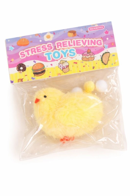 Мялка - антистресс "Little chick", yellow 