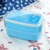 90038 Ланчбокс "Ice creme" голубой (2 яруса)