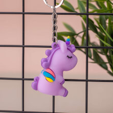 Брелок "Sleeping unicorn", purple