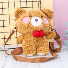 Сумочка "Bear with bow", brown