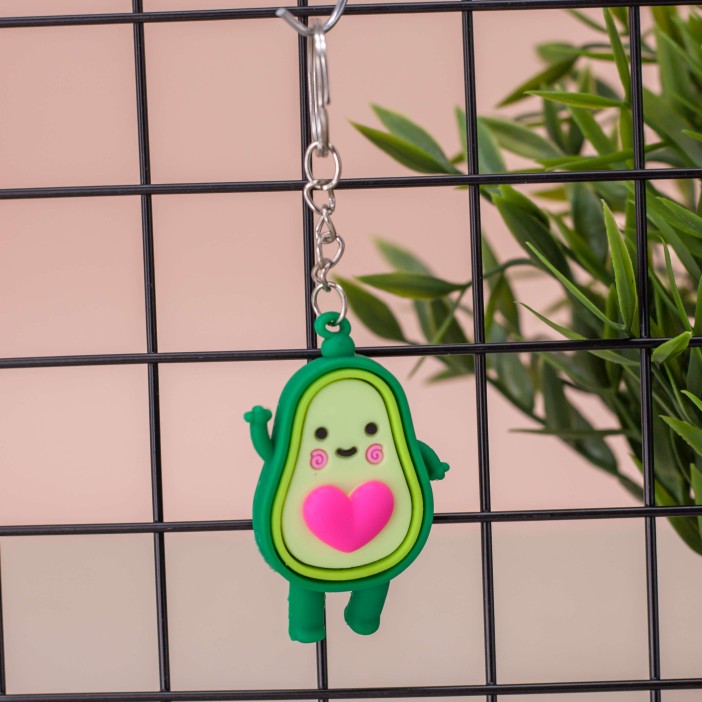 Брелок &quot;Avocado heart&quot;, pink 