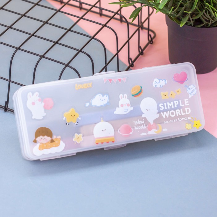 Пенал "Simple world cloud" 