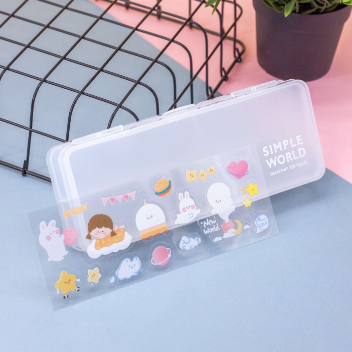 Пенал "Simple world cloud" 