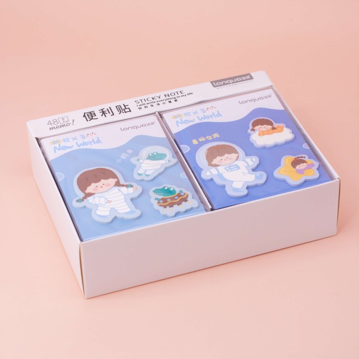 Блок для заметок &quot;Cosmo hare&quot;, pink 