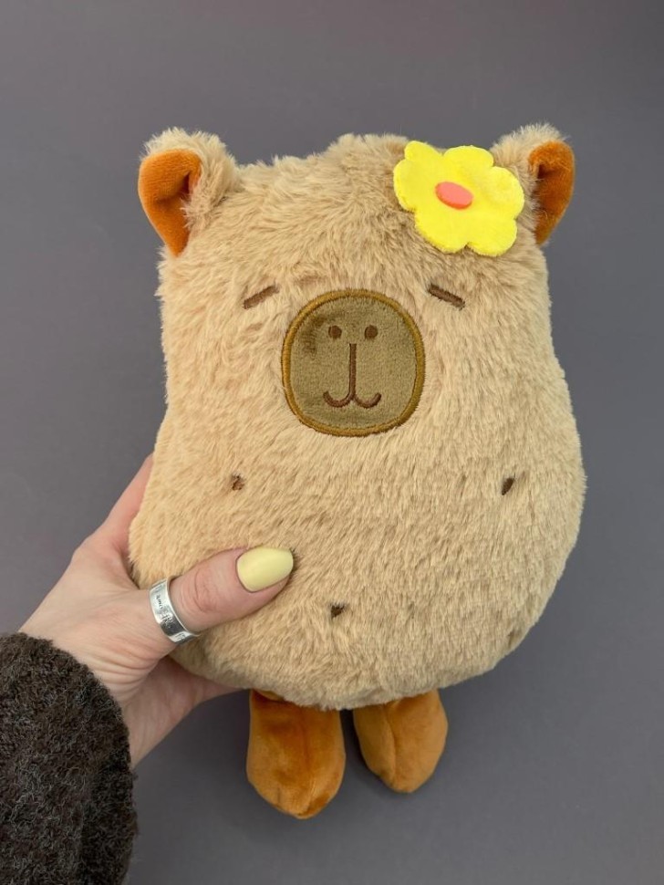 Мягкая игрушка "Картофельный зверек", коричневая, 25 см