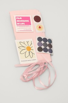 Упаковочный набор для подарков (2 листа+лента+открытка+5 наклеек) "Rosy dreams", 40x50 см