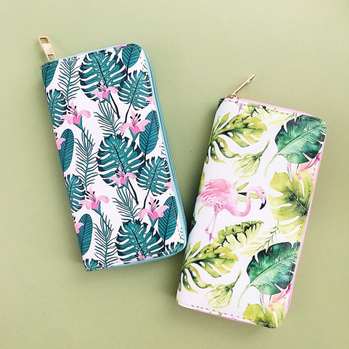 Кошелёк &quot;Pink tropic flower&quot; 