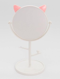 Зеркало настольное "Kitty tree", white (30 x 15 см)