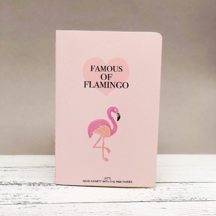 Тетрадь &quot;Famous of flamingo&quot; (01) 