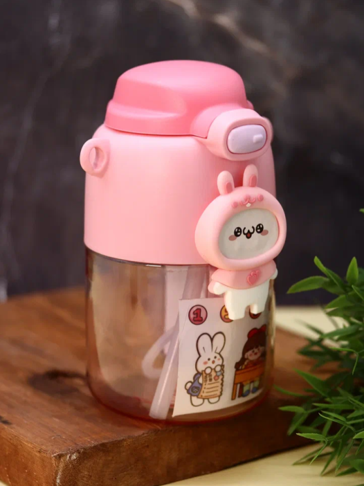 Бутылка «Cute animal, bunny», pink (800 мл) 