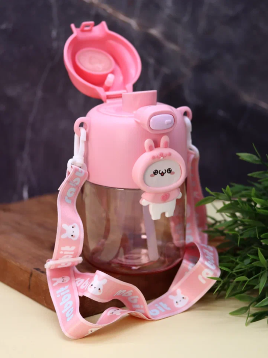 Бутылка «Cute animal, bunny», pink (800 мл) 