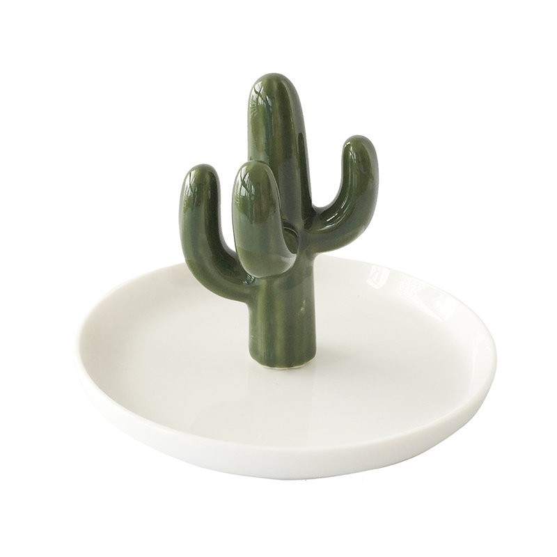 Держатель для украшений "Cactus", green