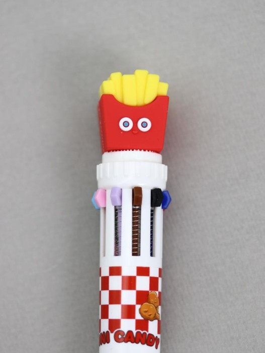 Разноцветная ручка 10 в 1 &quot;French Fries&quot; 