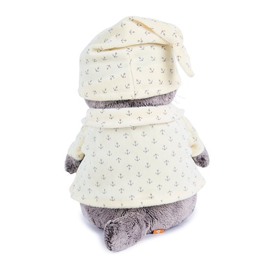 Мягкая игрушка &quot;Кот Басик в пижаме &quot; (19 см) 