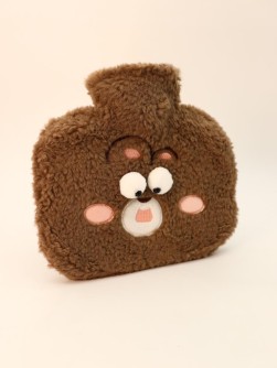 Грелка плюшевая "Funny faces", bear, 1000 мл (20*20 см)