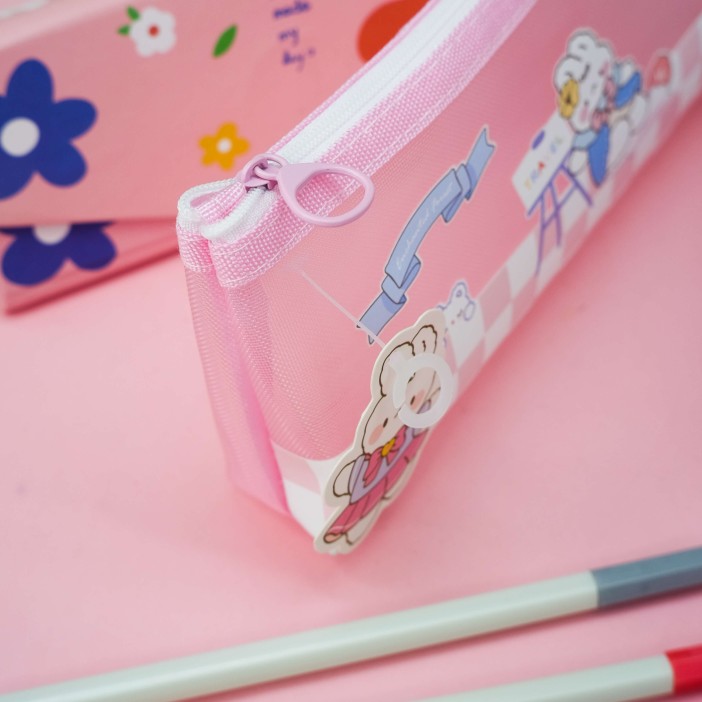 Пенал "Flower bunny", pink 