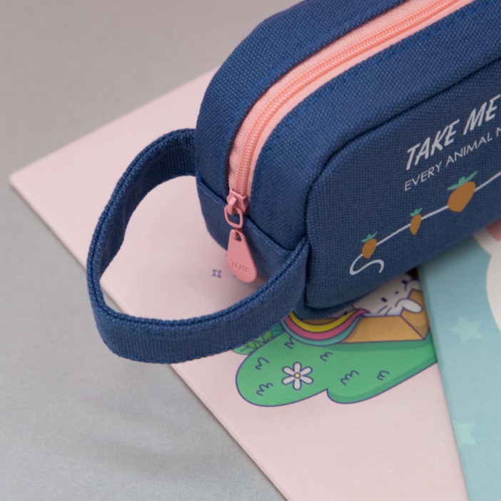 Пенал "Take hare", blue 