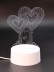 Ночник iLikeGift "Воздушные шары-сердечки" светодиодный, USB (9х19 см)