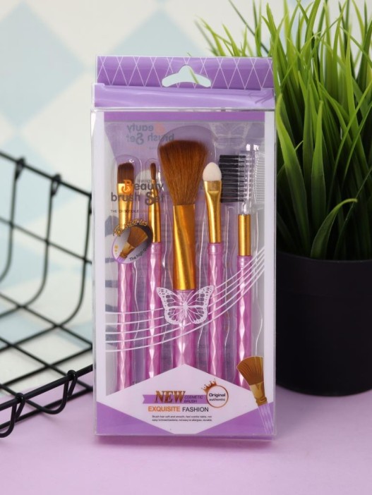 Набор кистей для макияжа &quot;Neon Muse&quot;, 5 шт., purple 