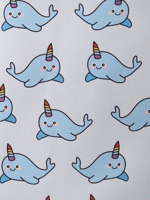 ОБЛОЖКА ДЛЯ ПАСПОРТА Cute Whale, плотность 600 мкм 