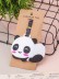Бирка для багажа "Serious panda" 