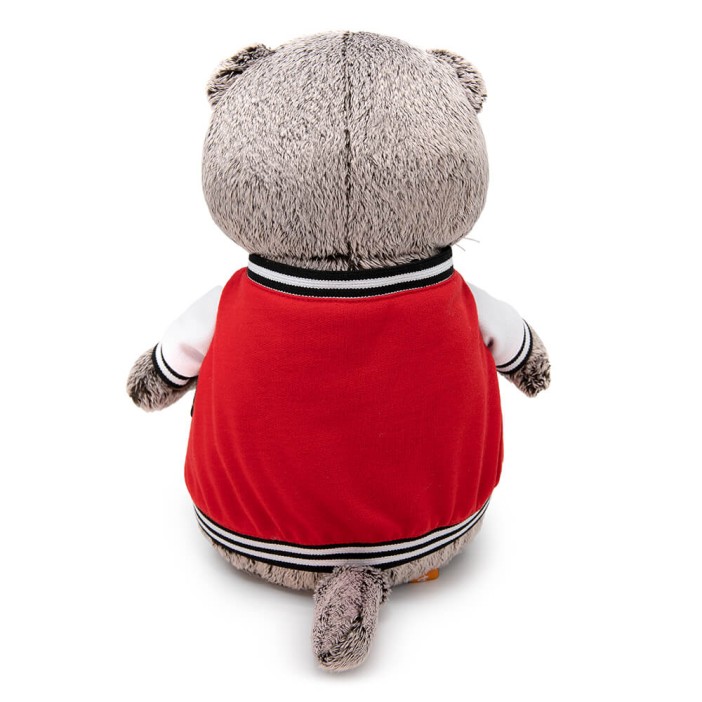 Мягкая игрушка &quot;Кот Басик в клубной куртке&quot; (22 см) 