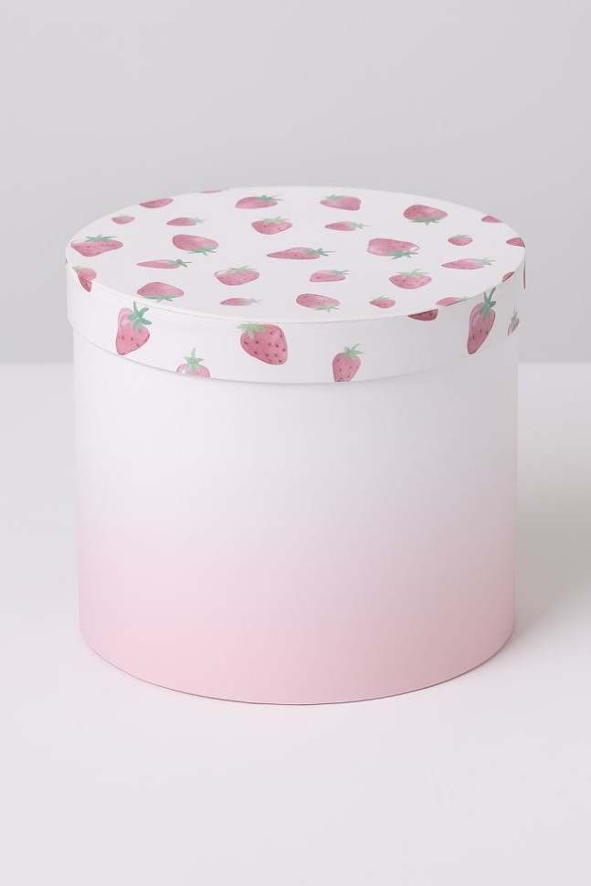 Подарочная коробка «Round strawberry», 16.5*16.5*16