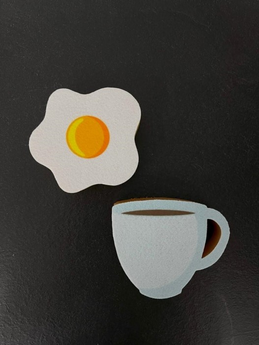 Набор губок для посуды 4 шт. &quot;Good morning&quot; 