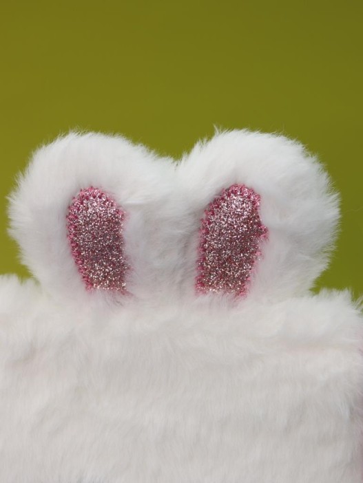 Пенал плюшевый &quot;White hare&quot;, white (25*13 см) 