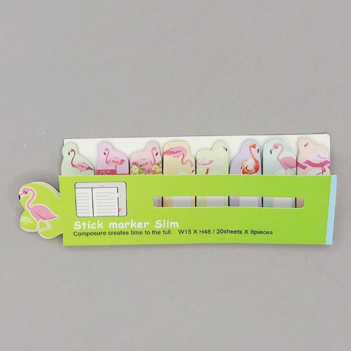 Стикеры &quot;Flamingo&quot;, green 