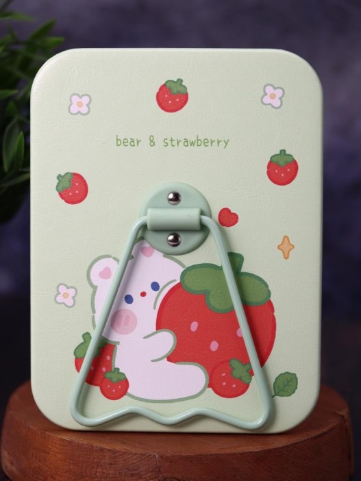 Зеркало настольное &quot;Bear strawberry&quot;, green (16*12 см) 