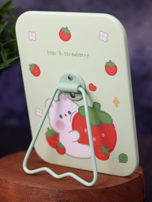 Зеркало настольное &quot;Bear strawberry&quot;, green (16*12 см) 